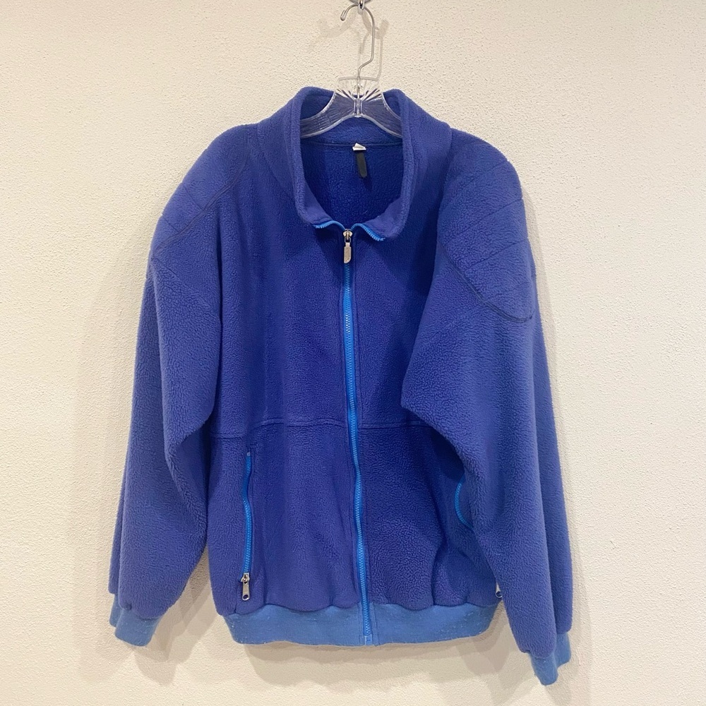 North Face Vintage Full Zip Made in USA Fleece Jacket Size XL EUC